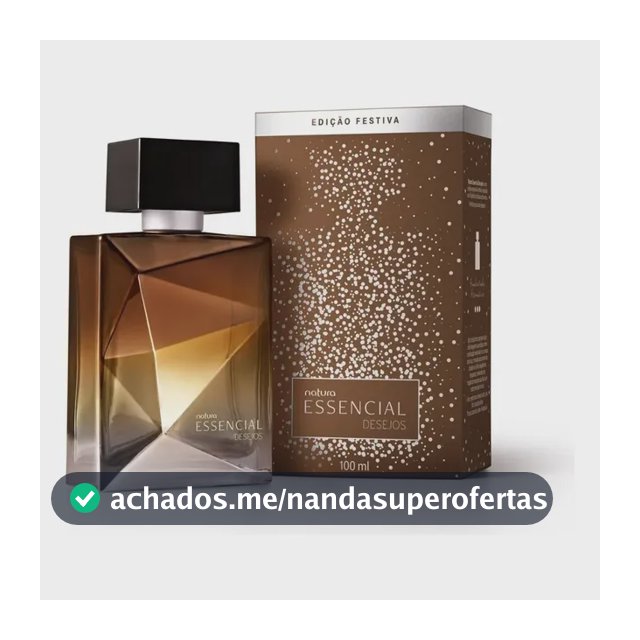 Deo Parfum Natura Essencial Desejos Masculino 100ml
