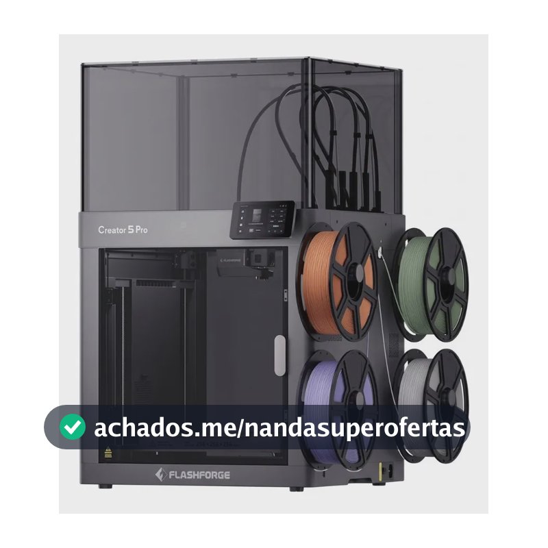 Flashforge Impressora 3d Fechada Creator 5 Pro 220v 220v