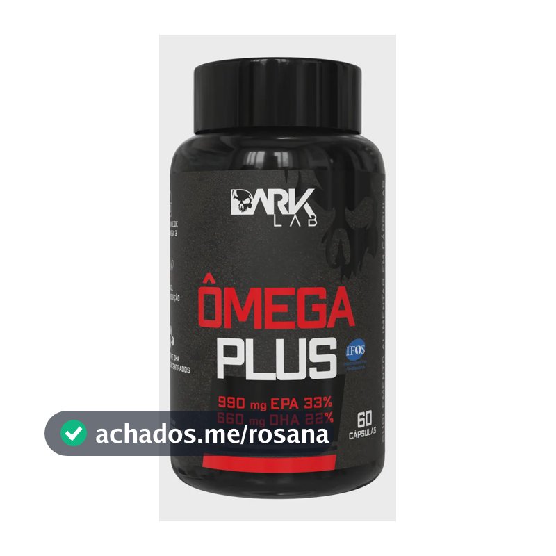 Omega Plus 60 Cápsulas Ômega 3 Dark Lab