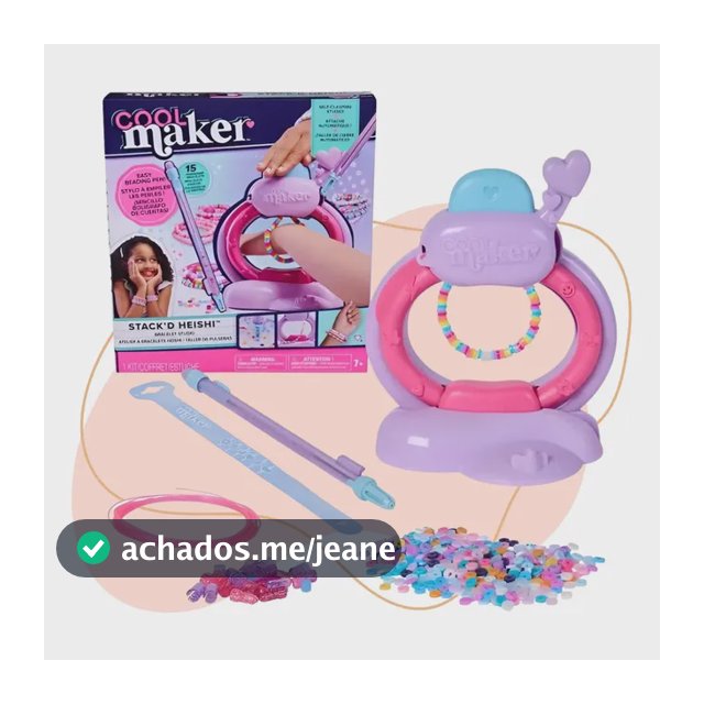 Kit Para Fazer Pulseiras Da Amizade Maquina Cool Maker 3107