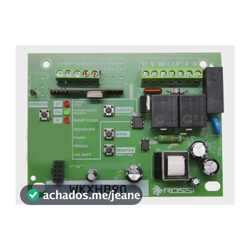 Central Eletrônica Wkxhb90 Turbo Sensor Hall Bivolt 433mhz