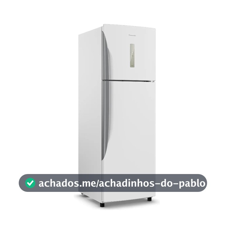 Refrigerador Panasonic 391l Branco Nr-bt41pd2w Branco