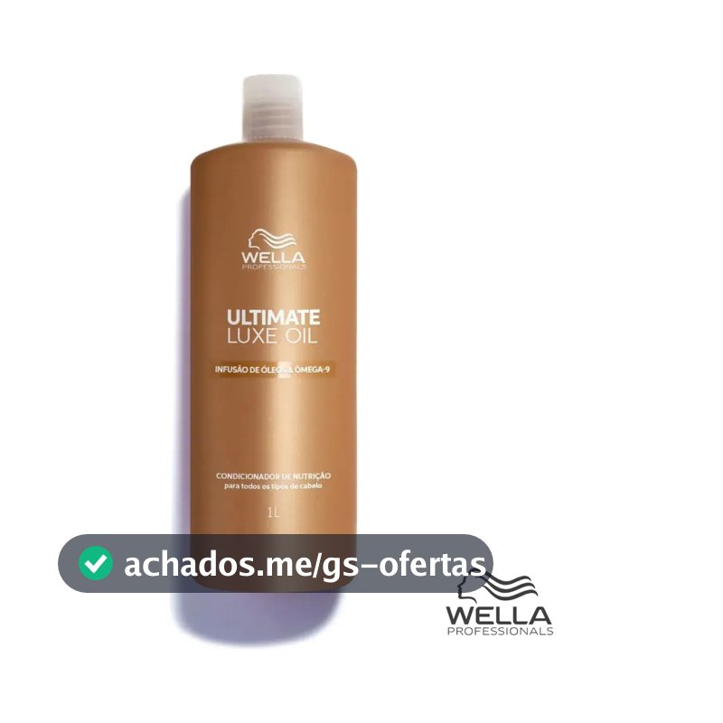 Condicionador 1000ml -Ultimate Luxe Oil - Wella Professionals