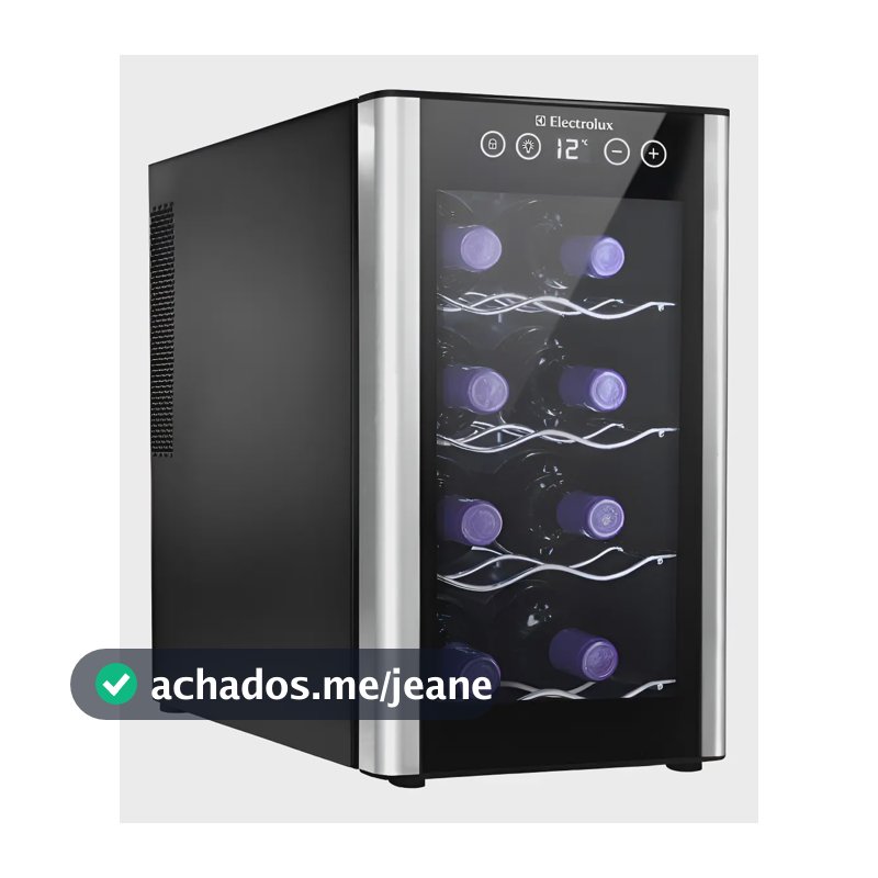 Adega De Vinho Climatizada Electrolux 8 Garrafas Acb08 127/220v