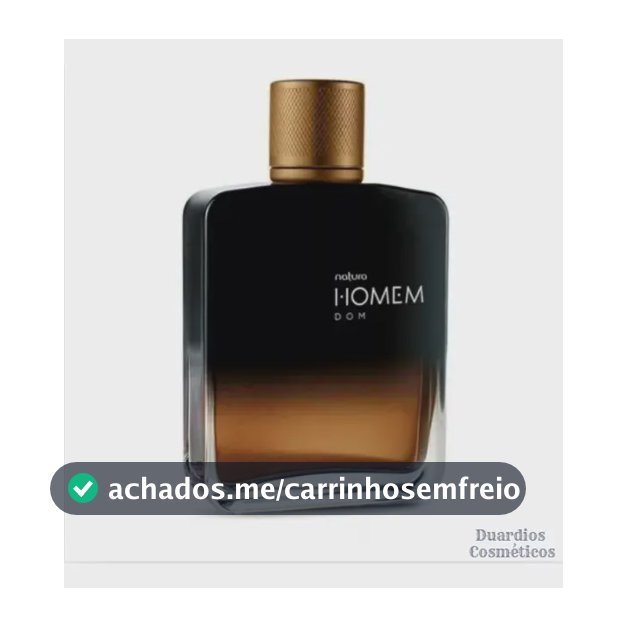 Natura Homem Dom Deo Perfume Masculino Para Homem 100 Ml