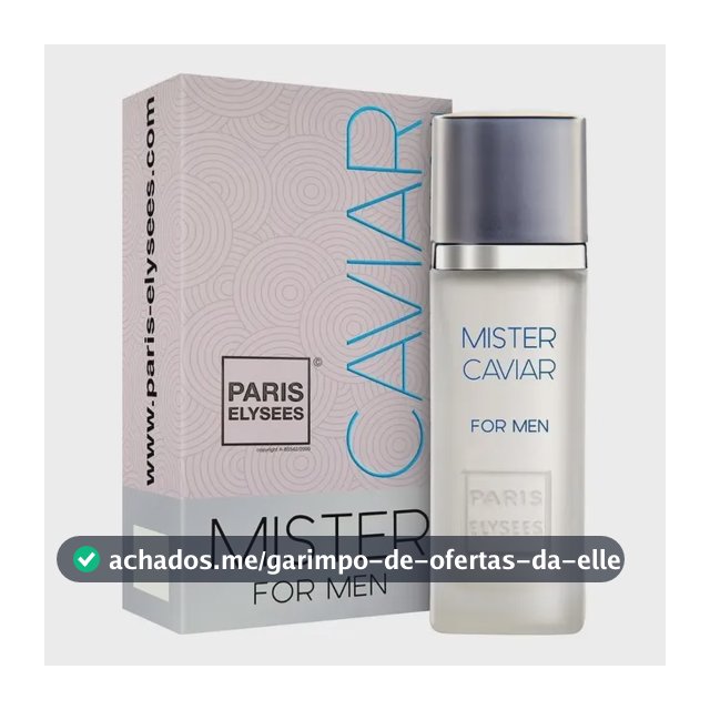 Perfume Mister Caviar Paris Elysees Masculino Intense 100ml