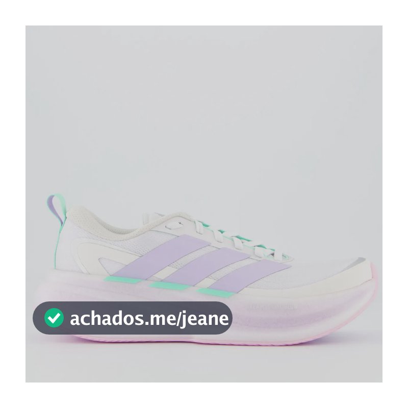 Tênis adidas Supernova Glide Feminino Cinza E Lilás Cinza - 36,0 Br