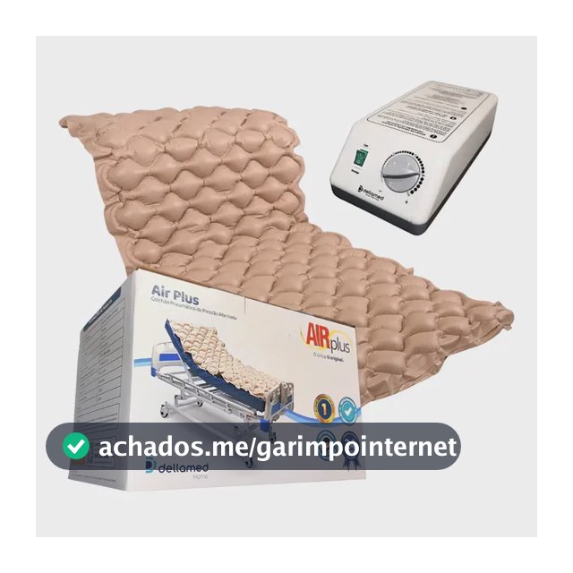 Colchão Antiescara Pneumático De Ar Inflável Para Acamados