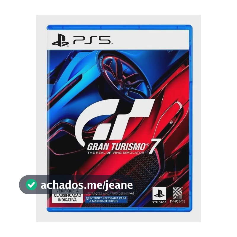 Jogo Gran Turismo 7 Edição Standard - Ps5