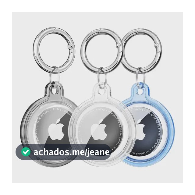 Capa Capinha Case Compatível Airtag À Prova Dágua Chaveiro