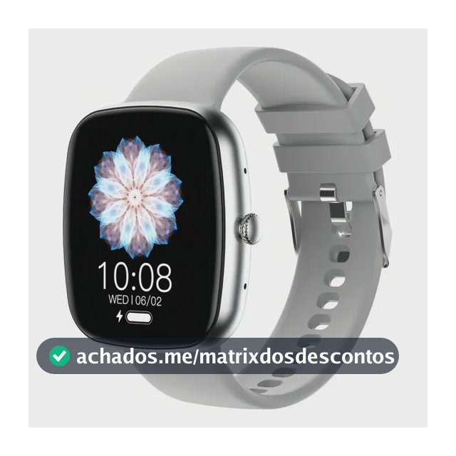 Smartwatch Bazik Prime S35 Ultra Max 47mm, Com Bluetooth e GPS Para Android e iOS
