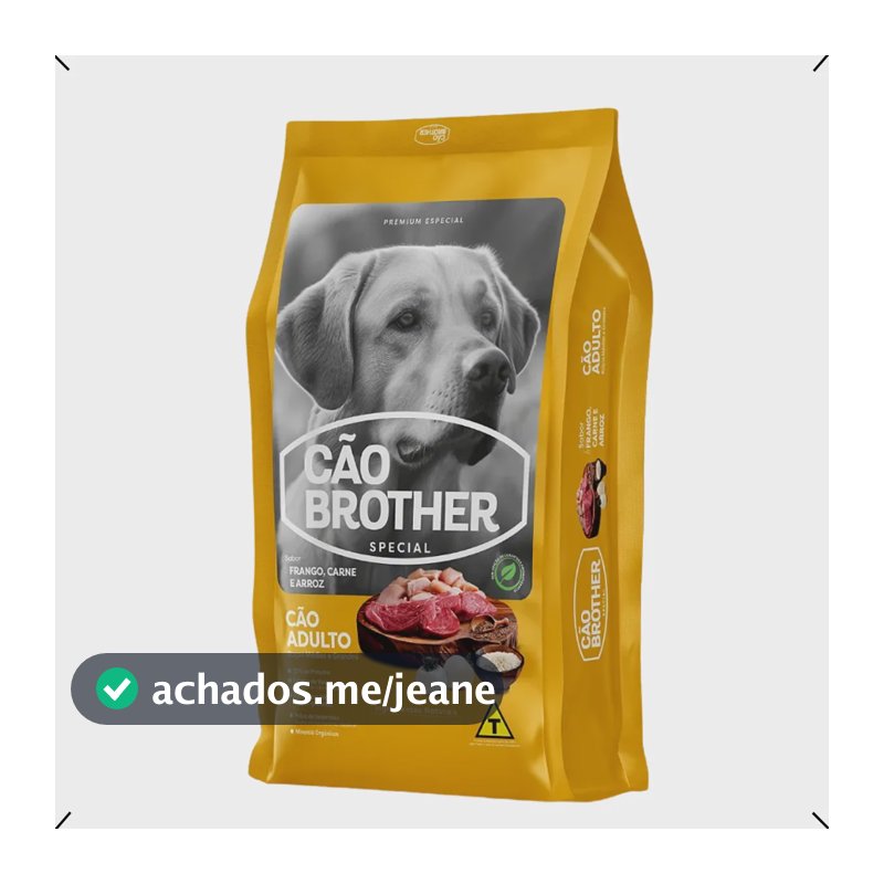 Ração Premium Especial Cão Brother Special Adulto 15kg