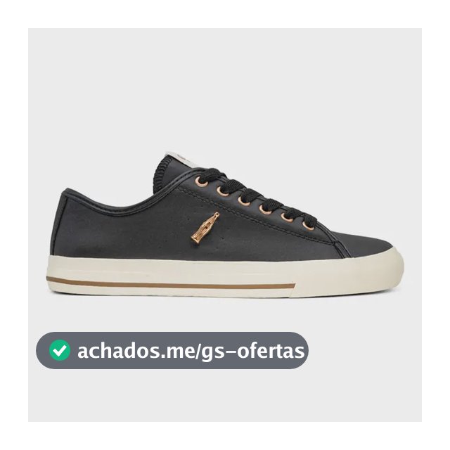 Tênis Coca Cola Horizon Bay Original - Várias Cores + Nf Preto 34 Br