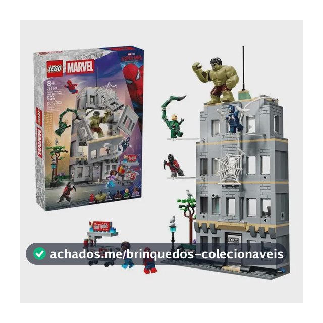 Lego Marvel Homem-aranha Vs. Hulk 534