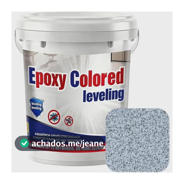 Pintura De Piso De Epóxi, Pintura De Piso De Epóxi, De Alto  Sea Gray-0.5kg