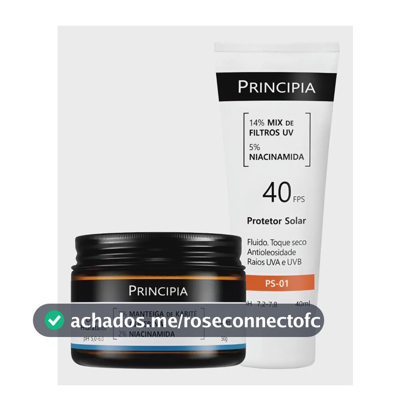 Principia Kit Hidratação E Proteção Ch-01 + Ps-01 Fps 40 Todo Tipo De Pele Dia/noite