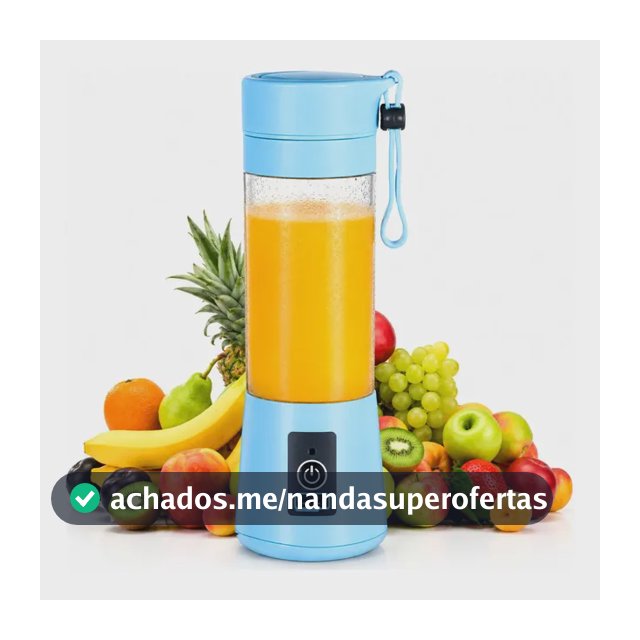 Mini Liquidificador Portátil  Juice Quebra Gelo Potente