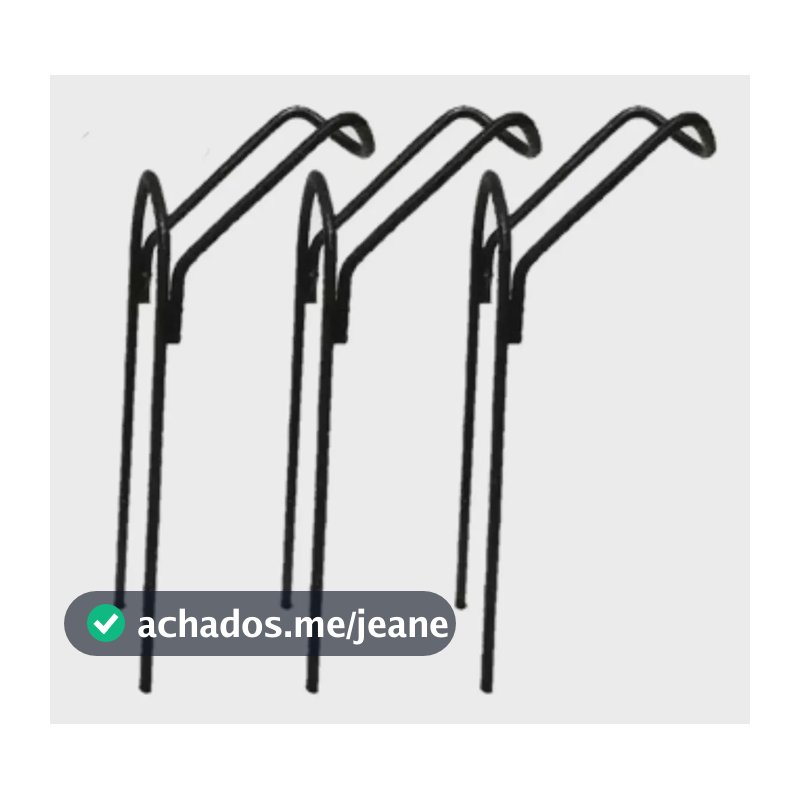 Kit 3x Suporte Apoio Vara De Pesca Reto Pesqueiro Barranco P