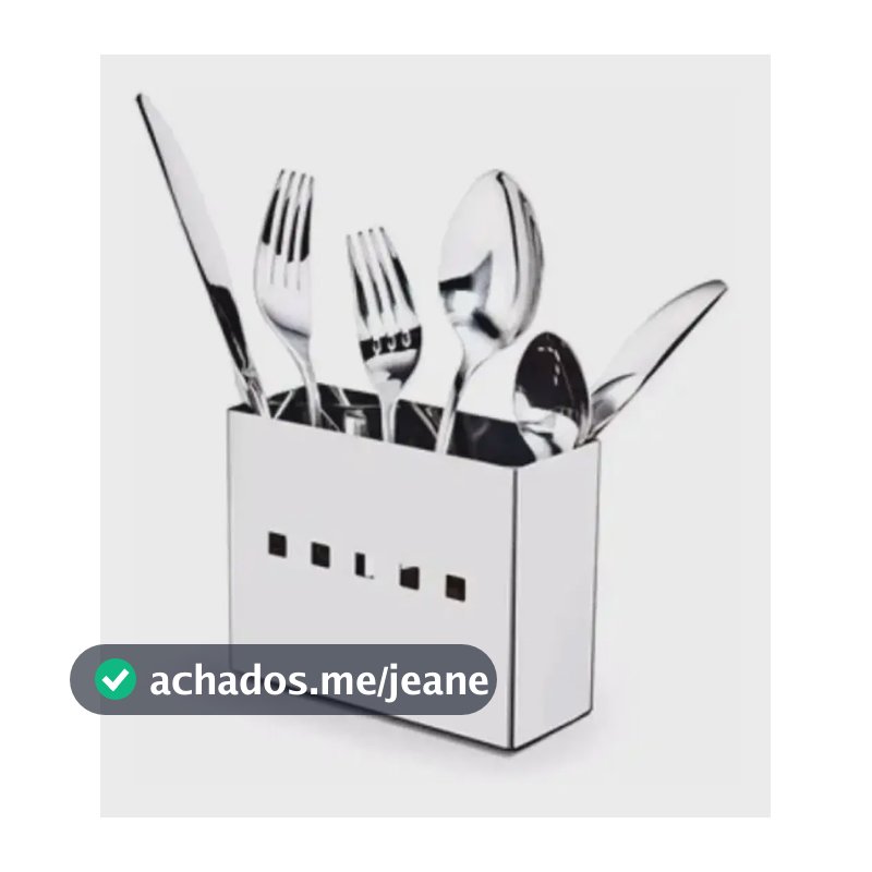 Porta Talheres Aço Inox - Escorredor Louças Pratos Cozinha