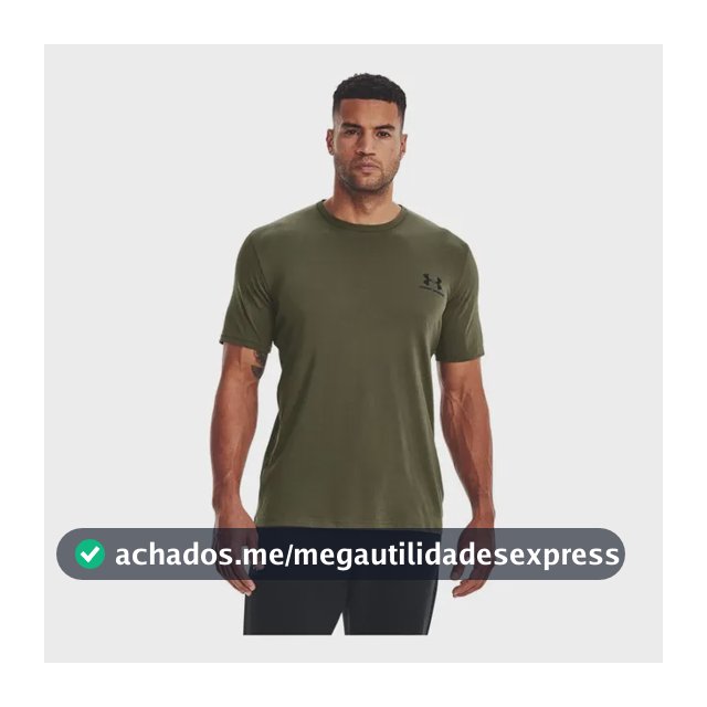 Camiseta Sportstyle Under Armour Left Chest Masculina