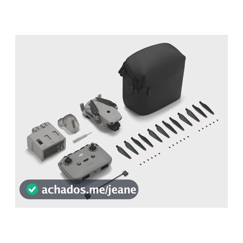 Drone Dji Lito X1 Fly More Combo (sem Tela) Br - Dji082 Cinz Cinza