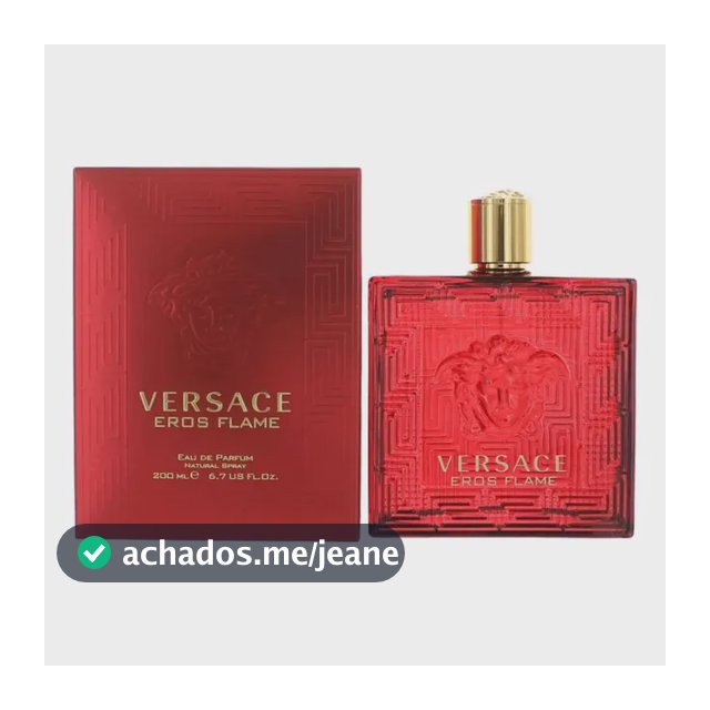 Versace Eros Flame Original EDP 200ml para masculino
