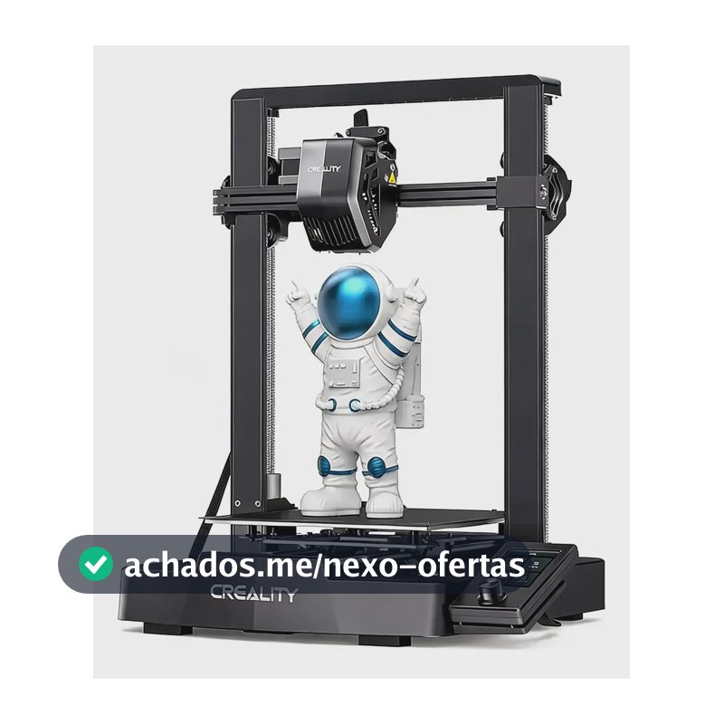Impressora 3d Creality Ender-3 V3 Se Bivolt 110/127/220 Preta