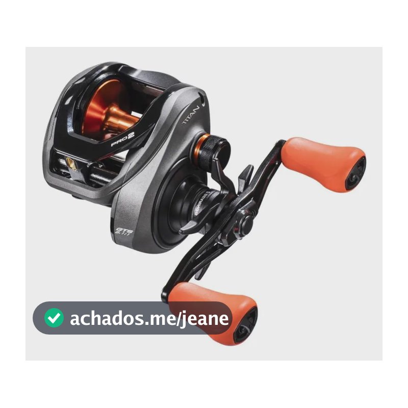 Carretilha Marine Titan Bg Pro 2 8000 Big Game Cor Igual A Foto Lado Da Manivela Esquerdo