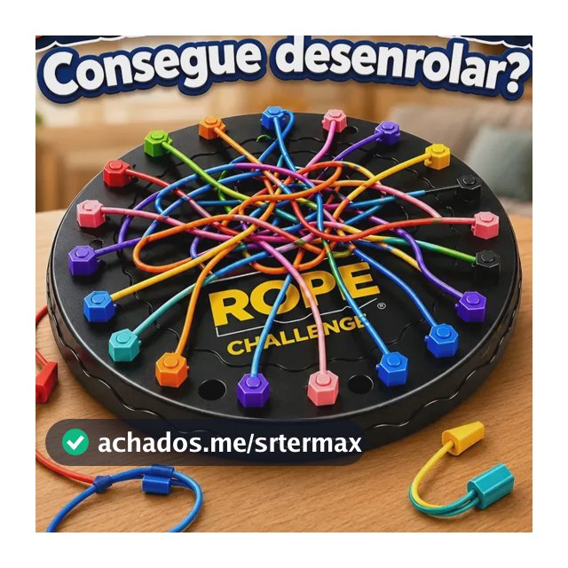 Jogo Desafio Da Corda Desenrola Fio Rope Challenge Desata Nó