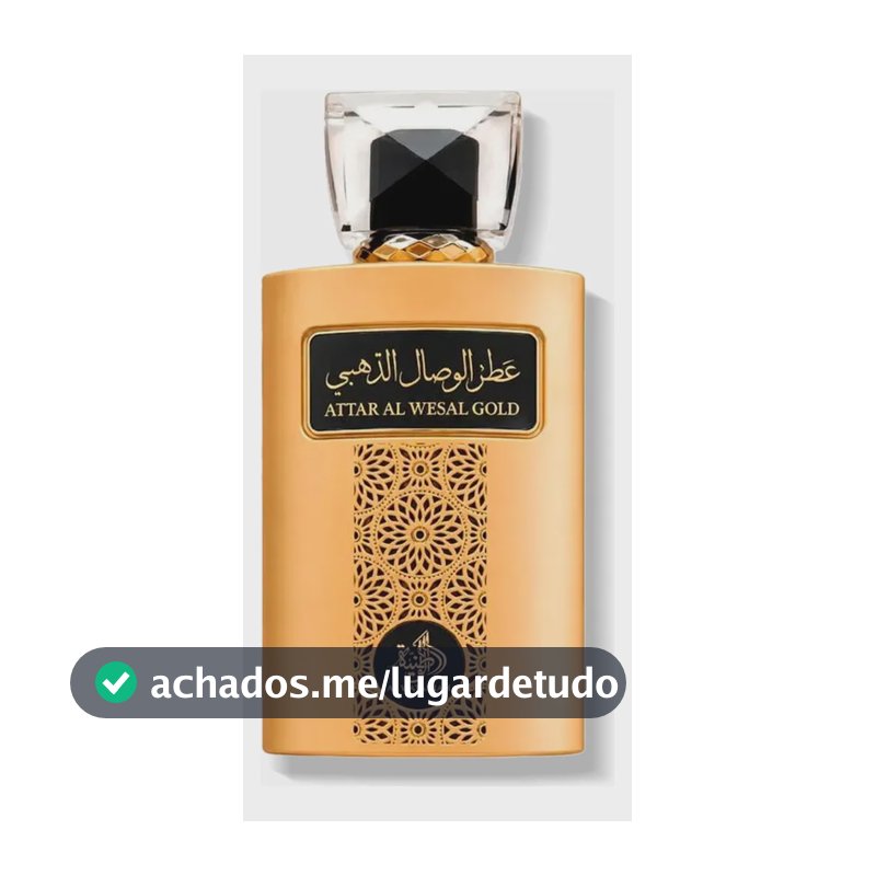 Perfume Al Wataniah Attar Al Wesal Gold Edp Masculino -100ml