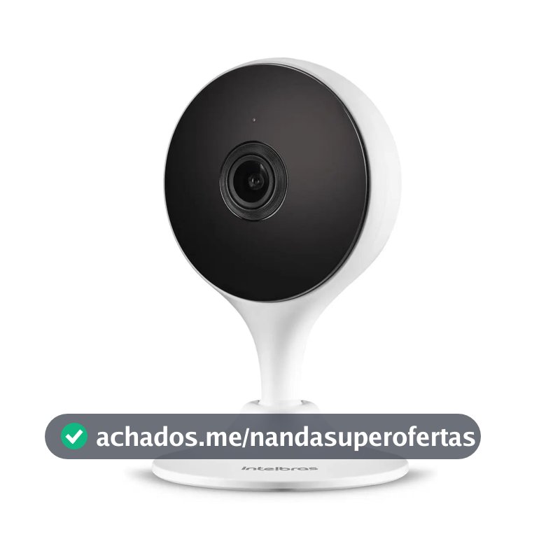 Câmera de Segurança Inteligente Intelbras iM3 C Branca