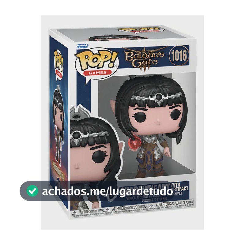 Funko Pop Shadowheart #1016 Com Artefato Baldur's Gate