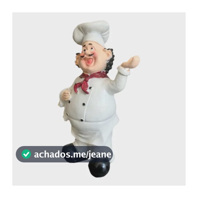 Compatível Com Genérico Escultura Decorativa De Chef Em