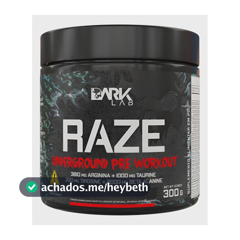 Pré-treino Raze Frutas Amarelas 300g Dark Lab Frutas Amarelas