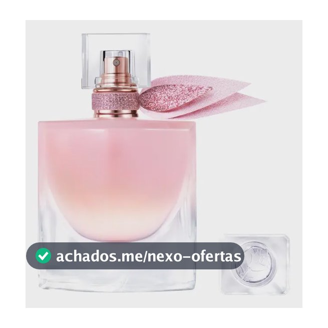 Perfume Feminino Floral Almiscarado com Baunilha Glaceada, Almíscar Branco e Jasmim Solar, Alta Fixação e Fragrância de Longa Duração, La Vie est Belle Vanille Nude Lancôme, 30ml