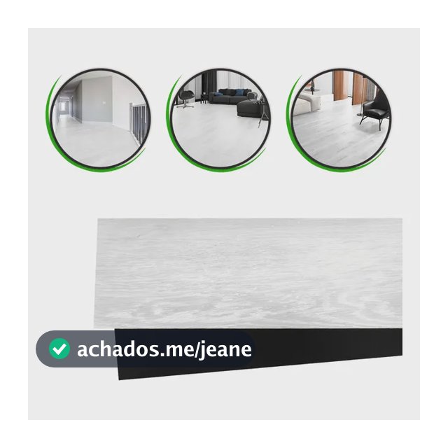 Piso Vinílico Autocolante Madeira Cores Kit 12 Placas Régua