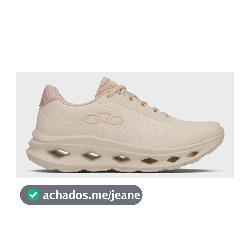 Tênis Olympikus Feminino Elevado Caminhada Academia Conforto Algodão 37 Br
