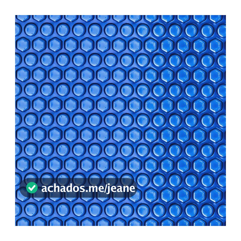 Capa Térmica Lona Piscina 3x6 300 Micras 6x3 Atco Cor Azul