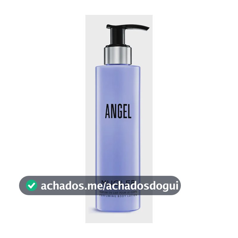 Creme Corporal Perfumado Hidratante de Nutrição Profunda que Combate o Ressecamento com Manteiga de Karité, Mugler Angel, 200ml