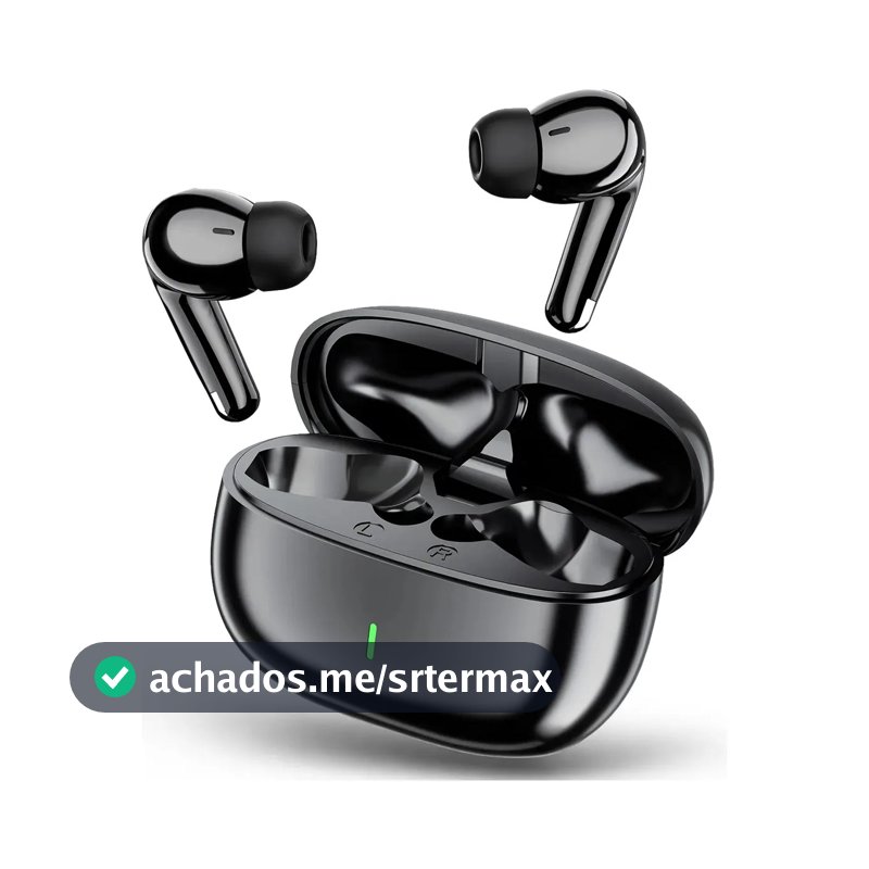 Fone de Ouvido Inova MD-12981 In-ear Bluetooth 5.3 com Cancelamento de Ruído e Microfone