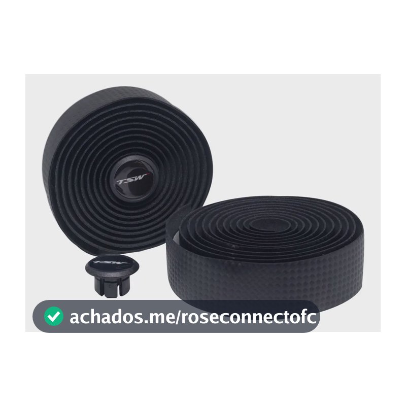 Fita De Guidão Speed Slim Tsw Tipo Carbono Par