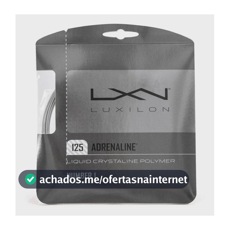 Corda Para Raquete Wilson Luxilon Adrenaline 16l 1.25mm Cart