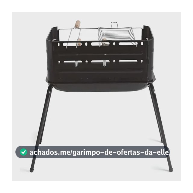 Churrasqueira Móvel Mor Montana 3005 54cmx35cmx64cm