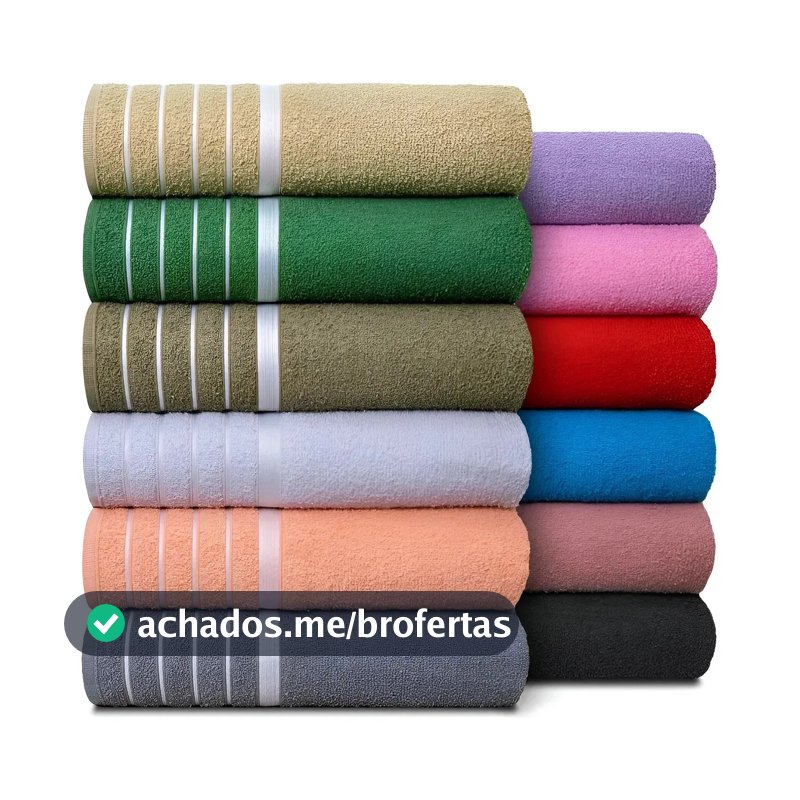 Kit C/ 4 Toalha De Banho Gigante 80 X 150 Cm Atacado + Softmax