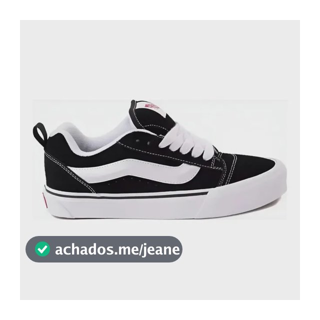 Tênis Vans Knu Skool Navy True White