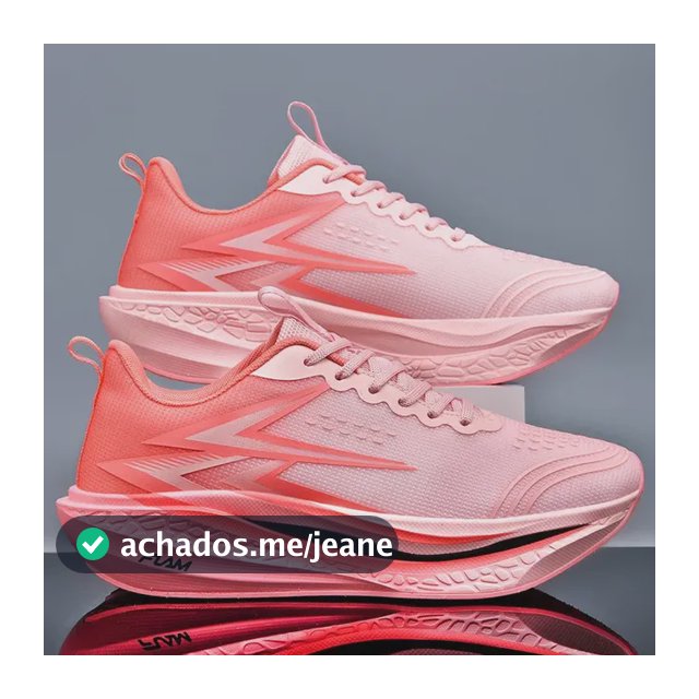 Novos Tênis De Corrida Com Absorção De Choque1 Calçados Espo Rosa 45 European Union