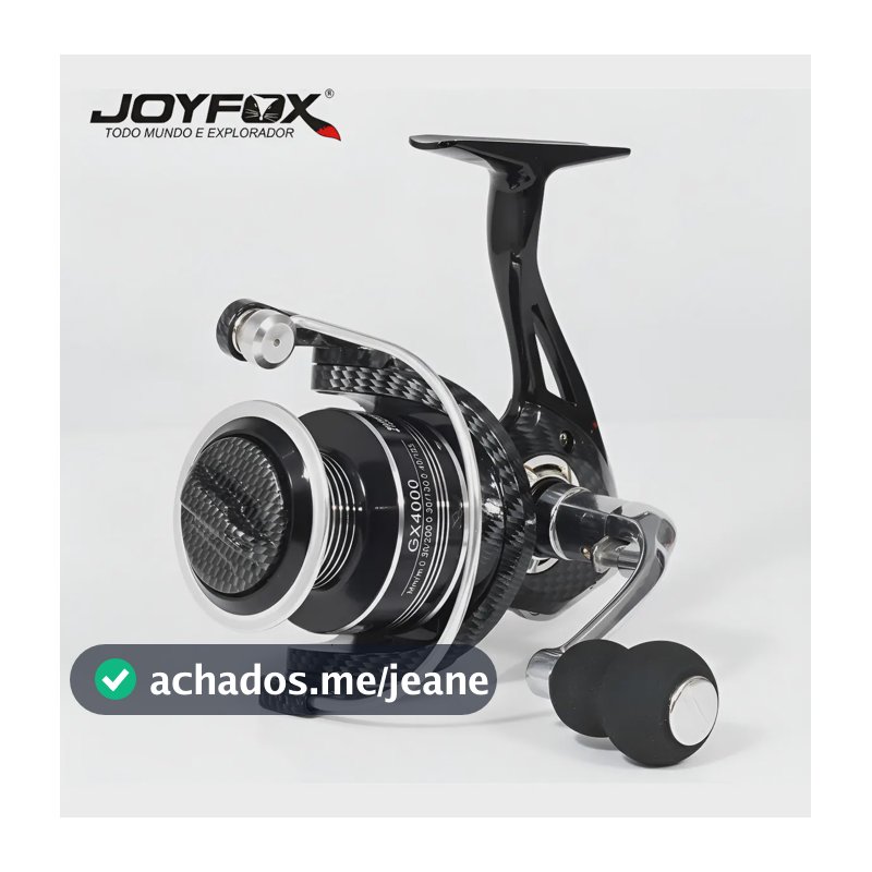 Molinete Pesca Joyfox Gx4000 10kg 14+1 Rolamentos Molinete Pesca 5.2:1 Lado Da Manivela Direito/esquerdo Estampa De Cobra