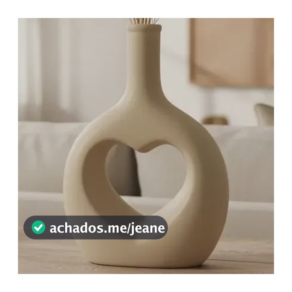 Vaso Decorativo Coração Em Cramica Decoração Casa E Sala