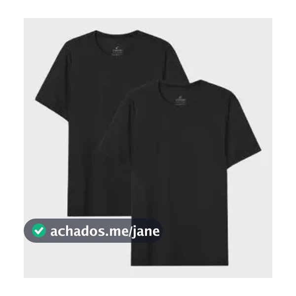 Kit 2 Camisetas Daily T-shirt Feminino