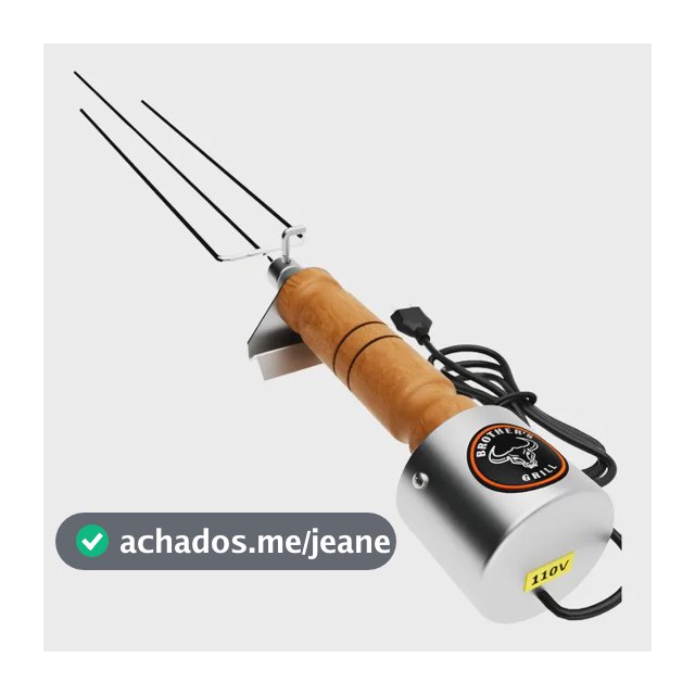 Espeto Giratório Elétrico Churrasco Brothers Grill Linha Eco